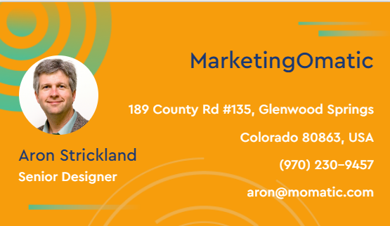 Marketing Professionals Card