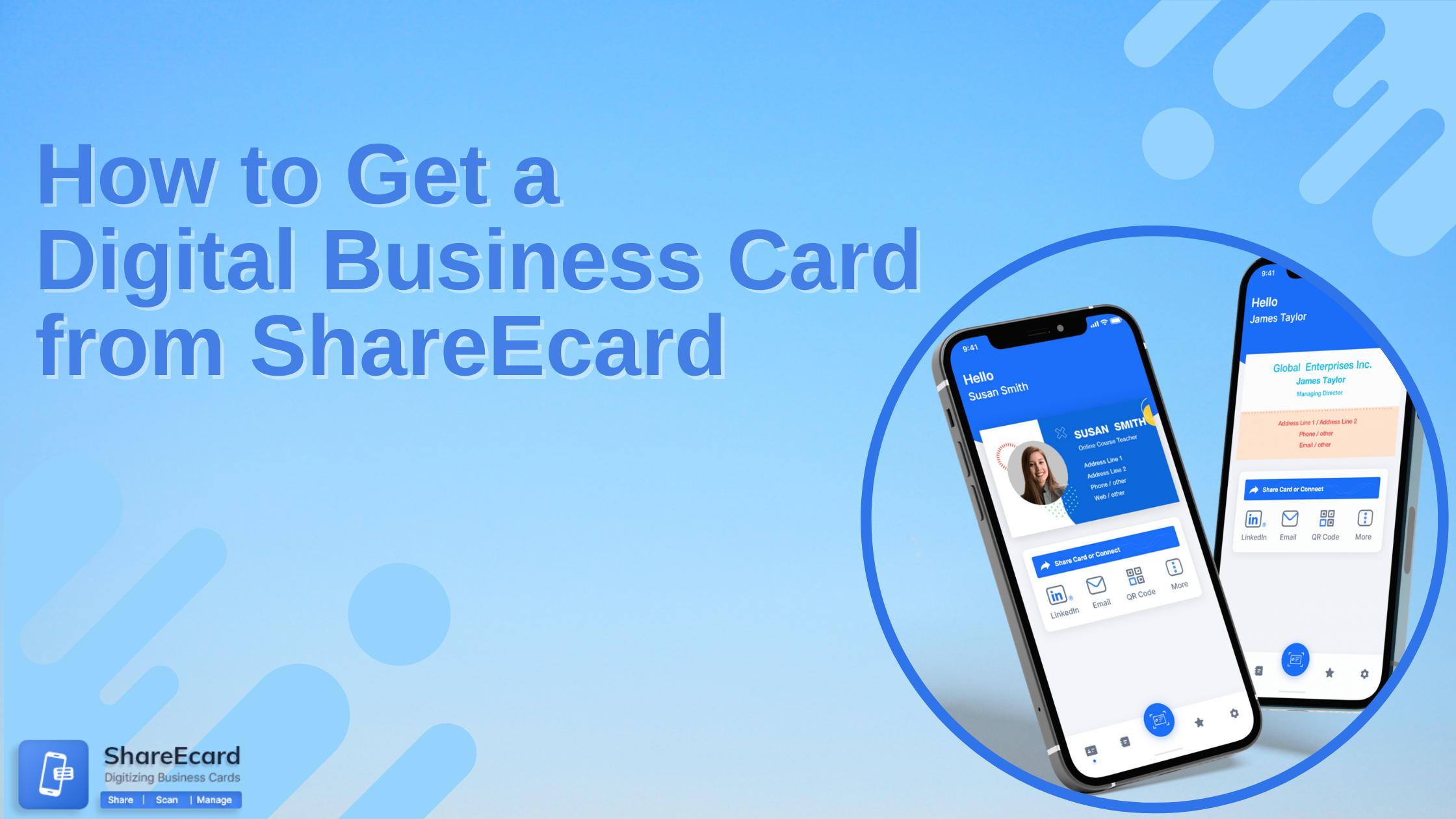 How to Digitize Business Cards with ShareEcard