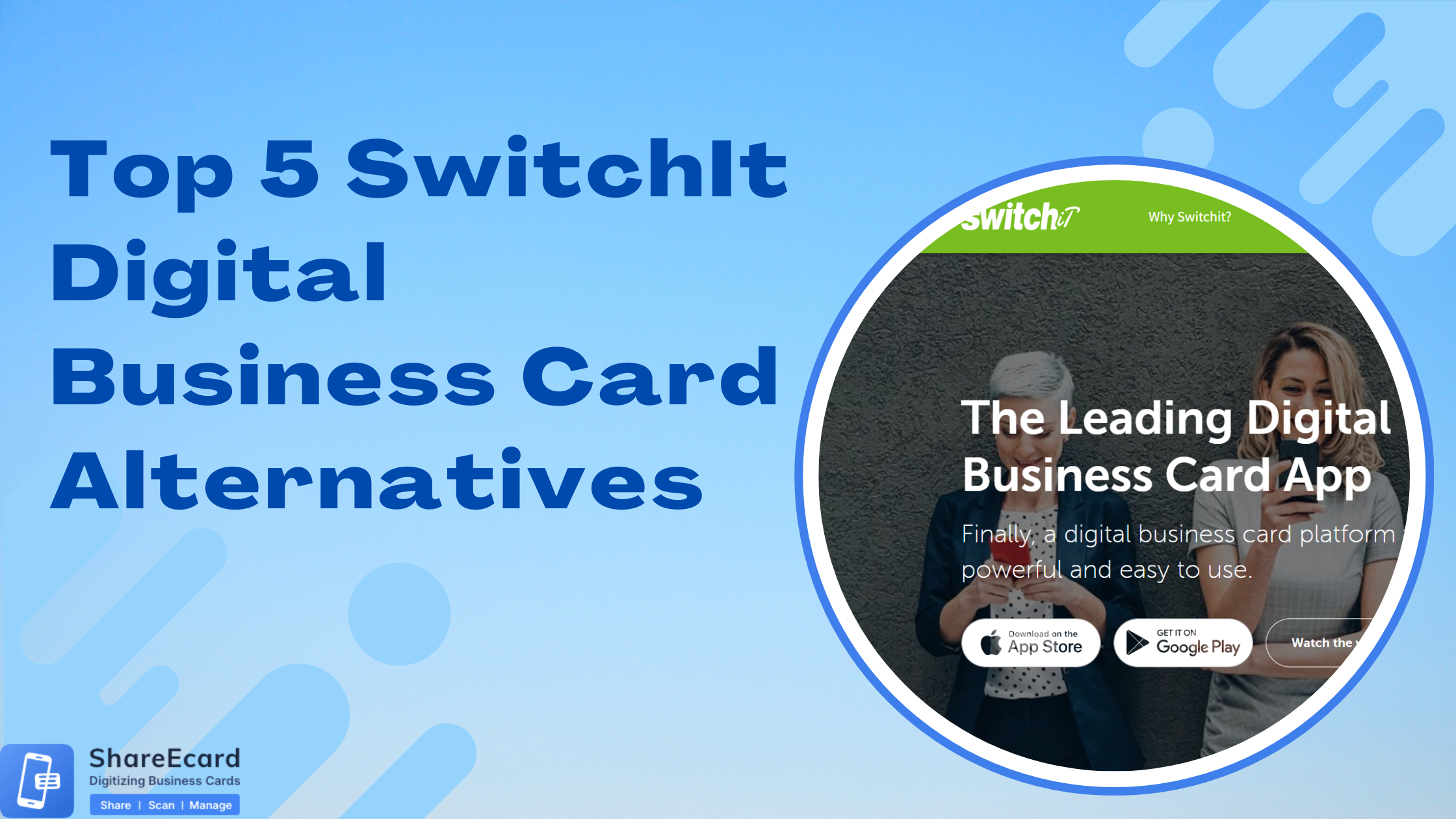 Top 5 SwitchIt Digital Business Card Alternatives