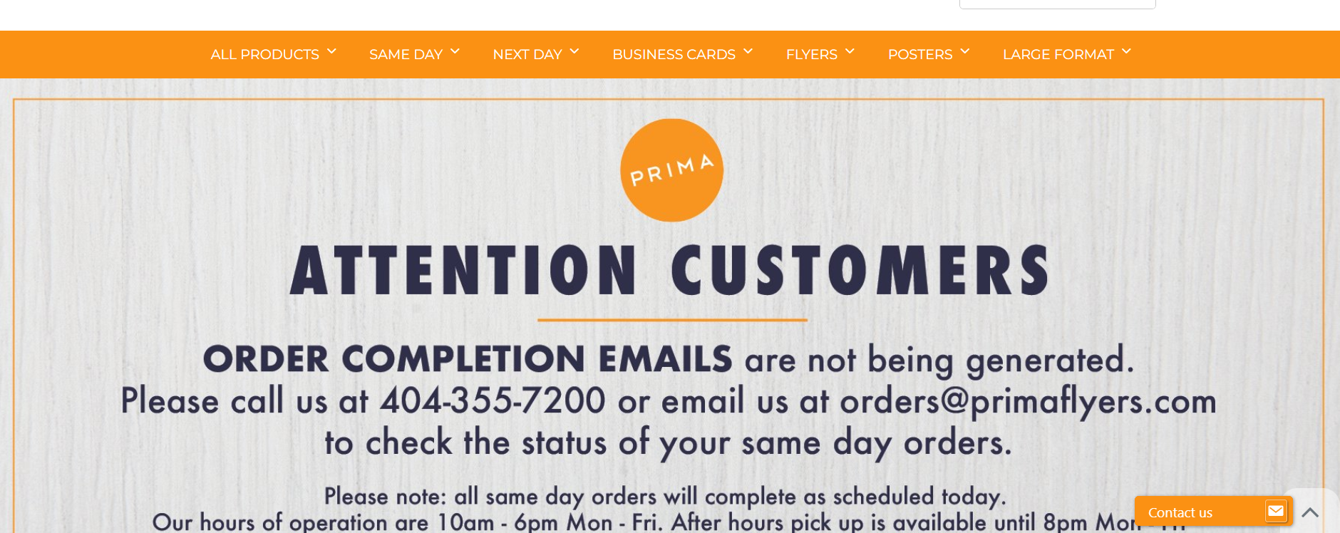 Prima Atlanta Printer