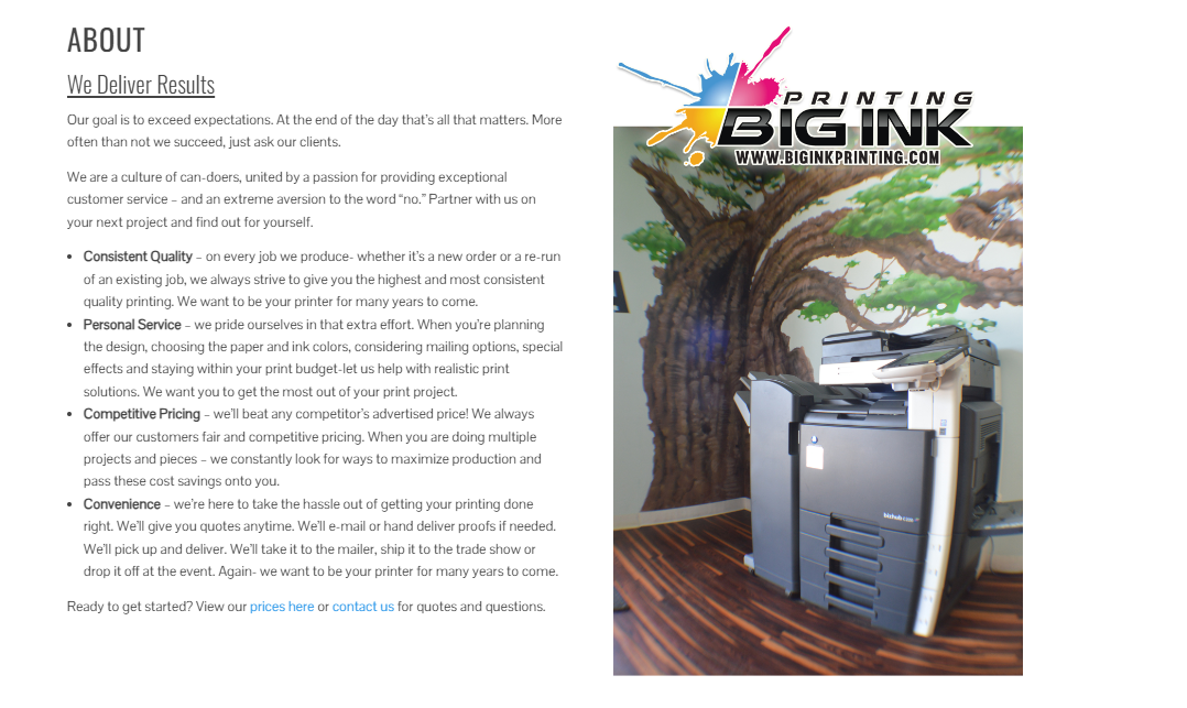 Big Ink Printing
