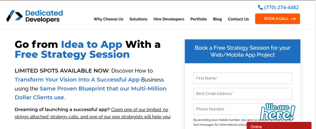 Dedicated Developers - Mobile App Development and Web Design Company