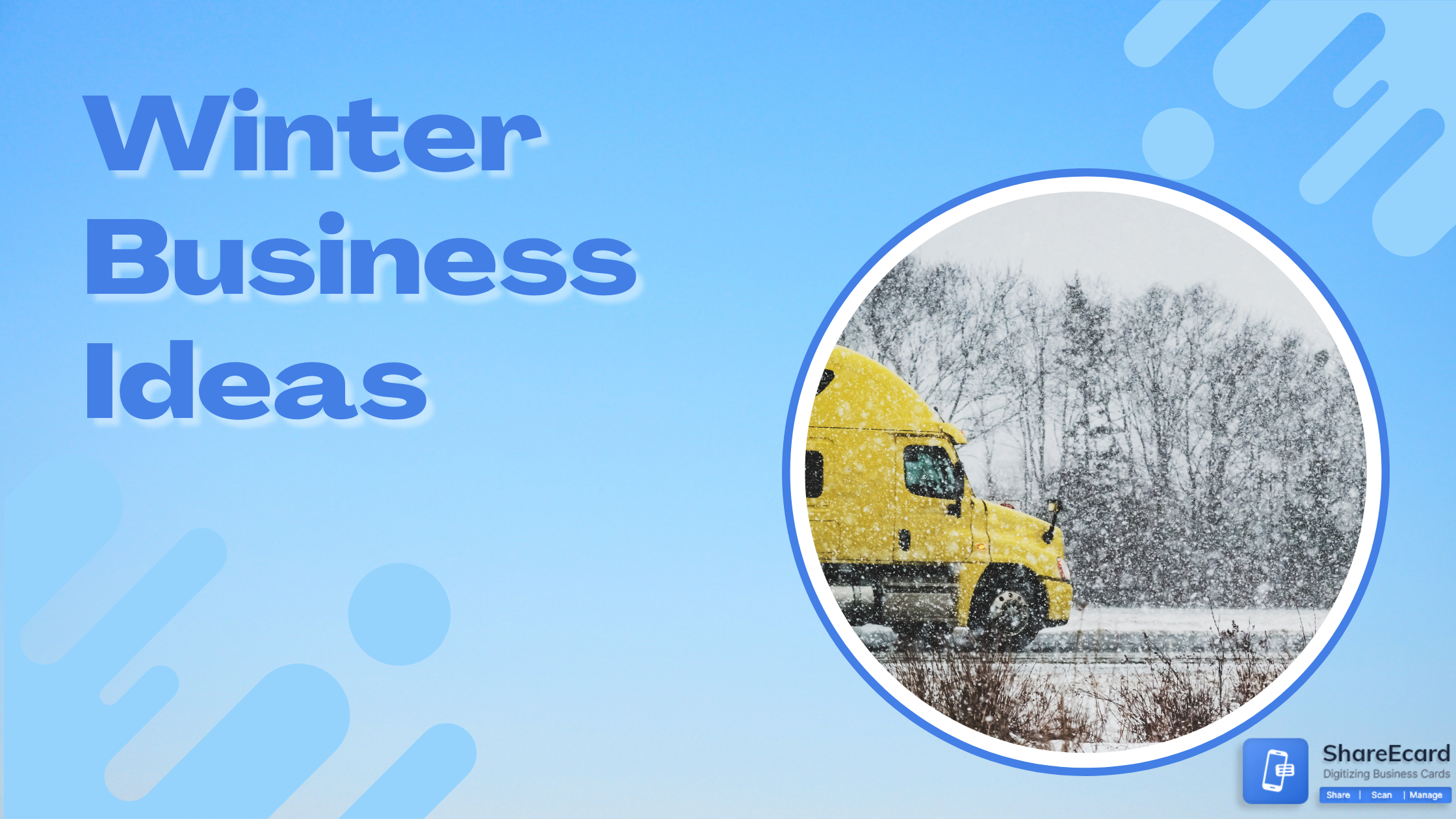 10 Winter Business Ideas (March 2024) - ShareEcard