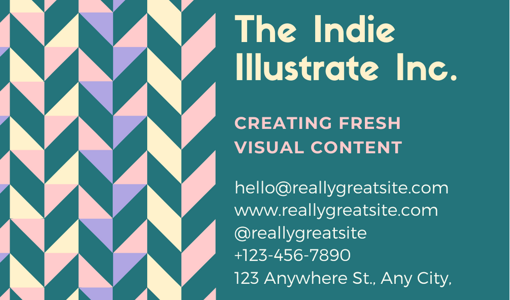 Designer Artist Business Card