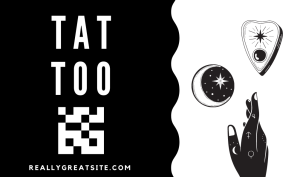 Designer Tattoo Business Card Design