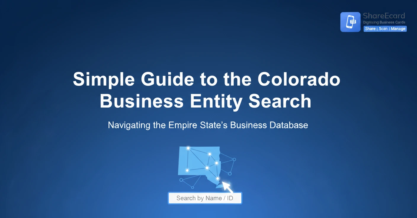 Colorado Business Entity Search