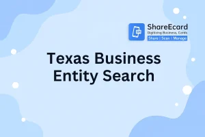 Read more about the article Texas Business Entity Search