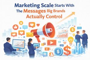 Read more about the article Marketing Scale Starts With The Messages Big Brands Actually Control
