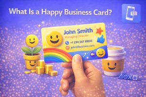 Read more about the article What Is a Happy Business Card? A New Way to Build Positive Professional Connections