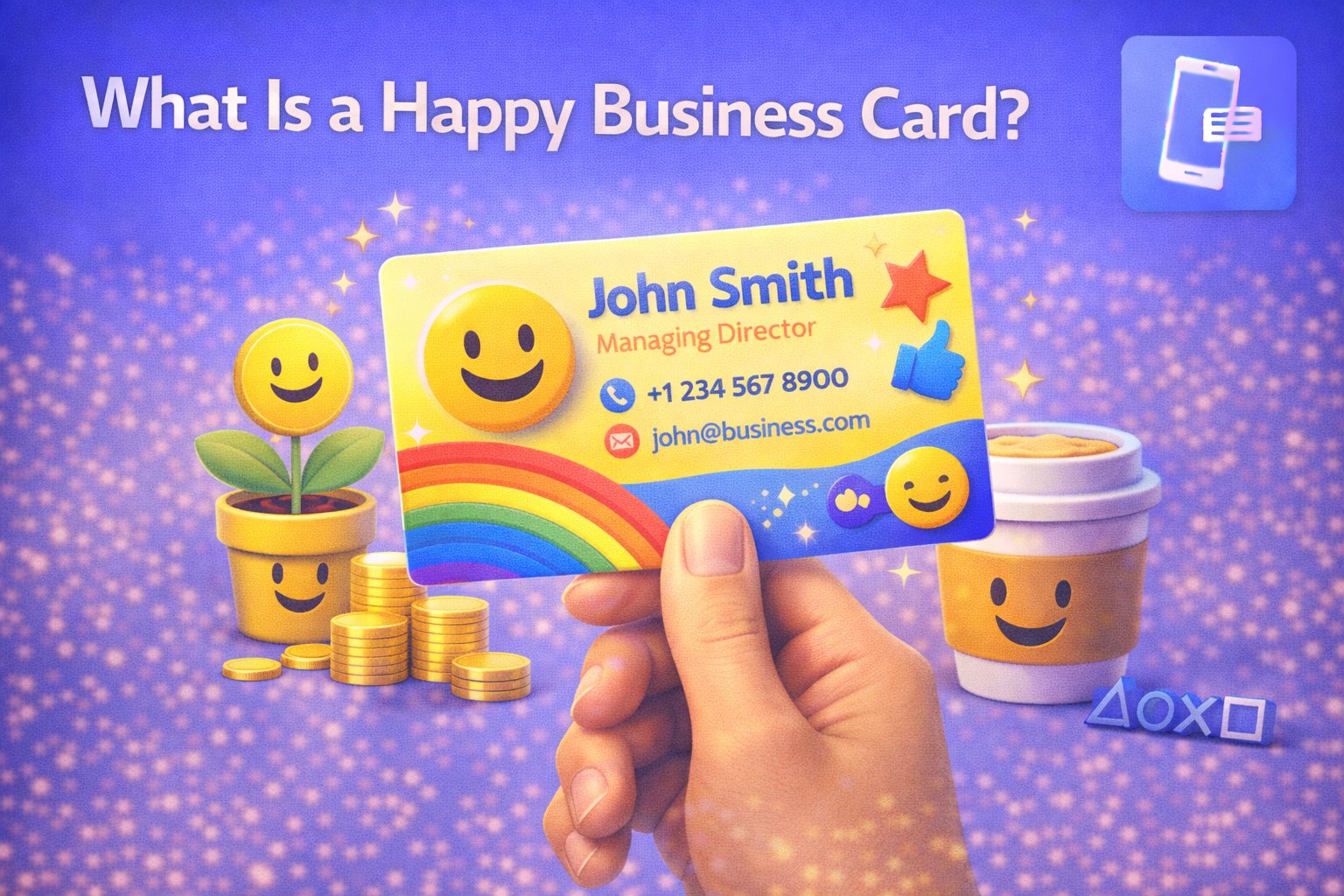 Happy Business Card