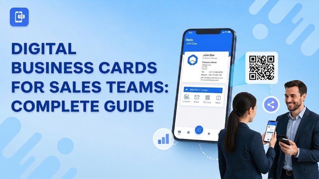 You are currently viewing Digital Business Cards for Sales Teams: Complete Guide